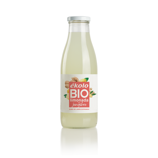 Limonada de gengibre e agave biológico Ekolo 750ml