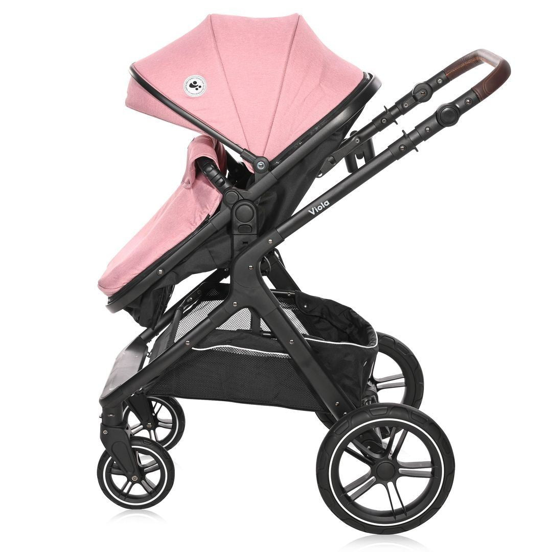 Carrito De Bebé Trío Viola Hasta 22 Kg Pink_2
