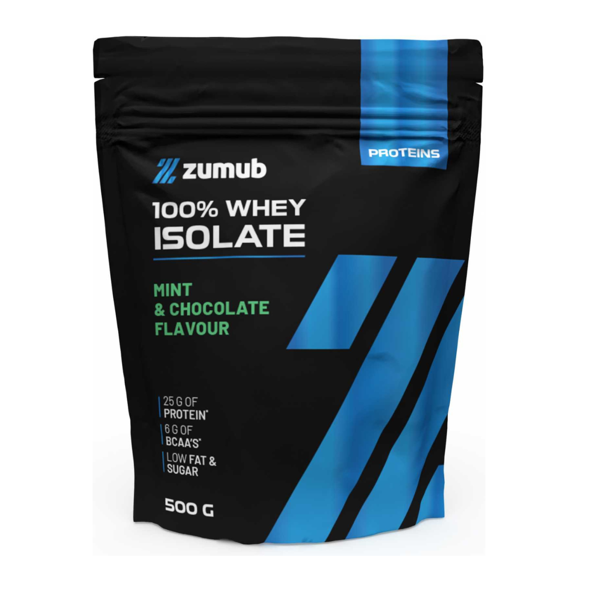 Zumub 100% Whey Isolate 500 G - Chocolate-menta_0