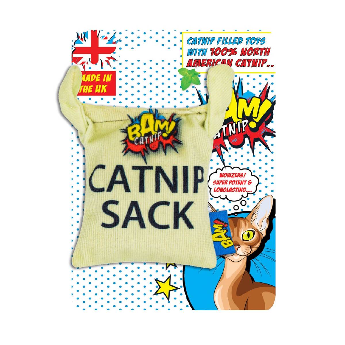 BAM! Saco de Catnip para Gatos
