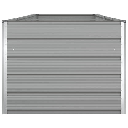 Jardinera Gris Claro 385 X 100 X 75 Cm Acero Galvanizado_5