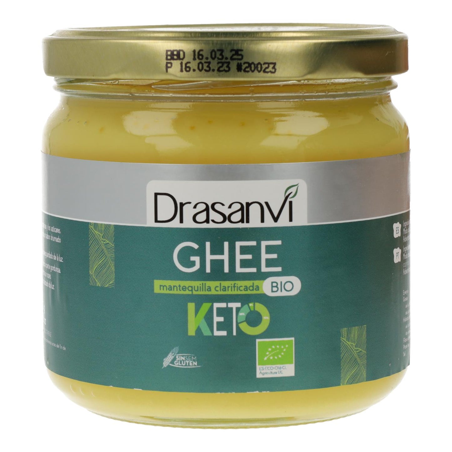 Manteiga Ghee Bio Keto Drasanvi 300 g