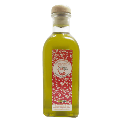 Aceite De Oliva Virgen Extra Macerado Al Chile Scorpion 50 Cl Con Vertedor_0