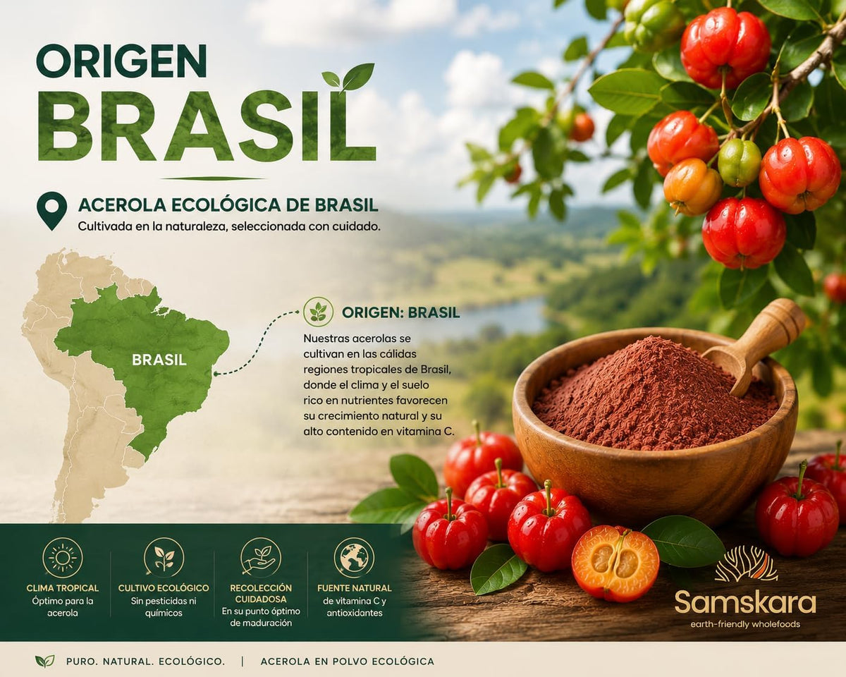 Acerola En Polvo Ecológica Samskara 180 G_3