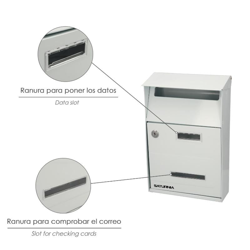 Buzon Exterior Country Blanco 215 X 320 X 105 Mm._3
