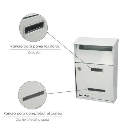 Buzon Exterior Country Blanco 215 X 320 X 105 Mm._2