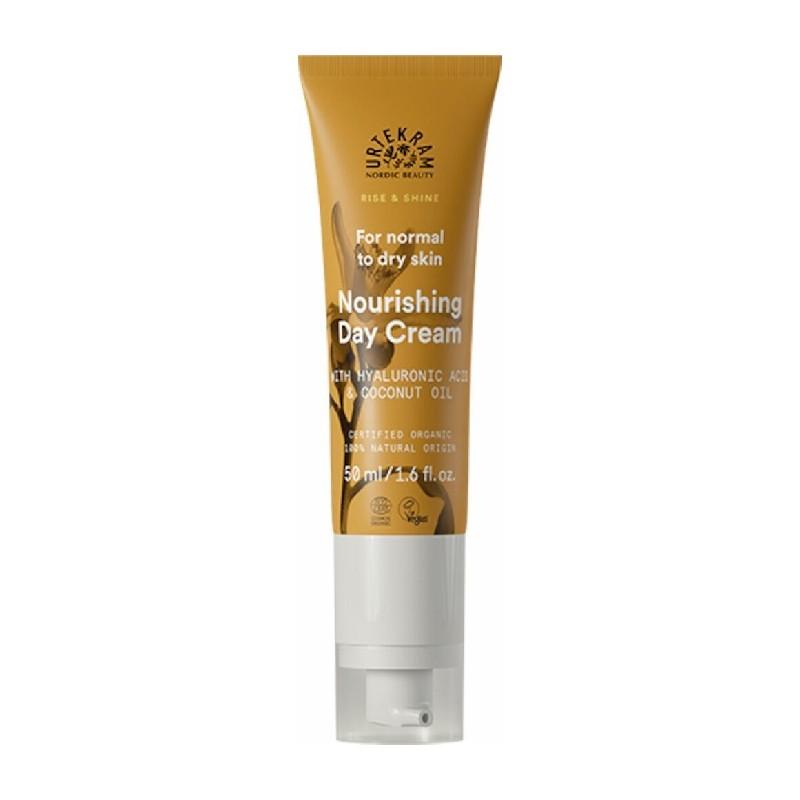 Creme Facial Nutritivo Urtekram de Flor de Laranjeira para o Dia 50 ml