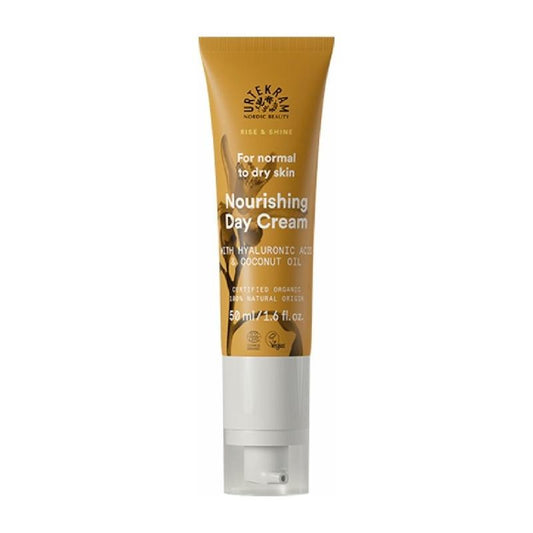 Creme Facial Nutritivo Urtekram de Flor de Laranjeira para o Dia 50 ml