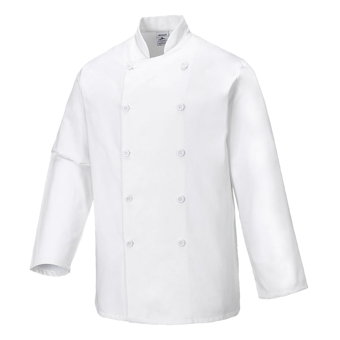 Chaqueta De Cocina Sussex, De Manga Larga / Xxxl / Blanco_0
