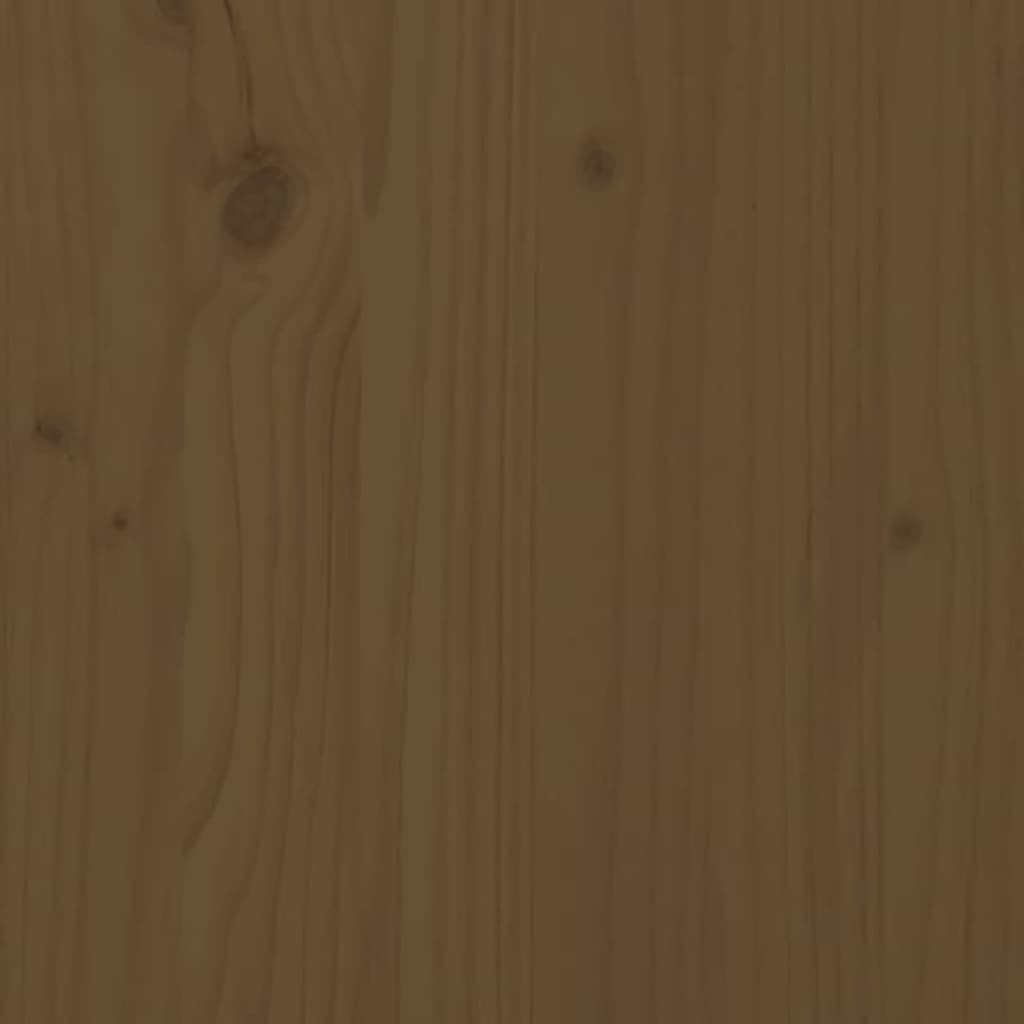 Vidaxl Juego Muebles De Jardín 6 Piezas Madera Maciza Pino Marrón Miel_4