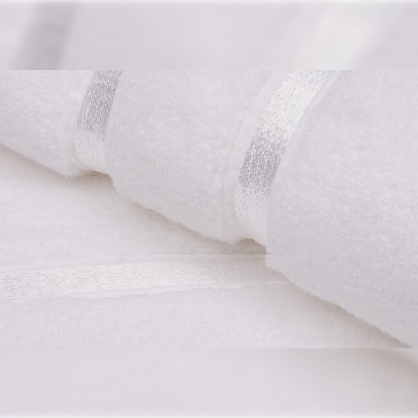 Juego De Toallas De Mano (2 Piezas) Blanco