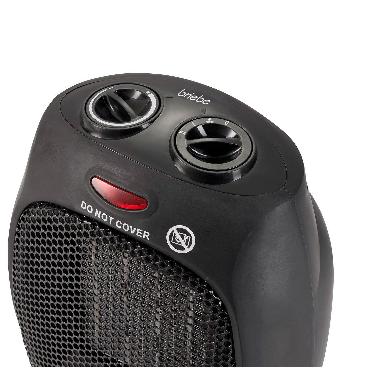 Calefactor Cerámico Portátil Ptc, Termostato Regulable, 2 Niveles Potencia, Función Ventilador, Briebe, Ht1128, Negro_3