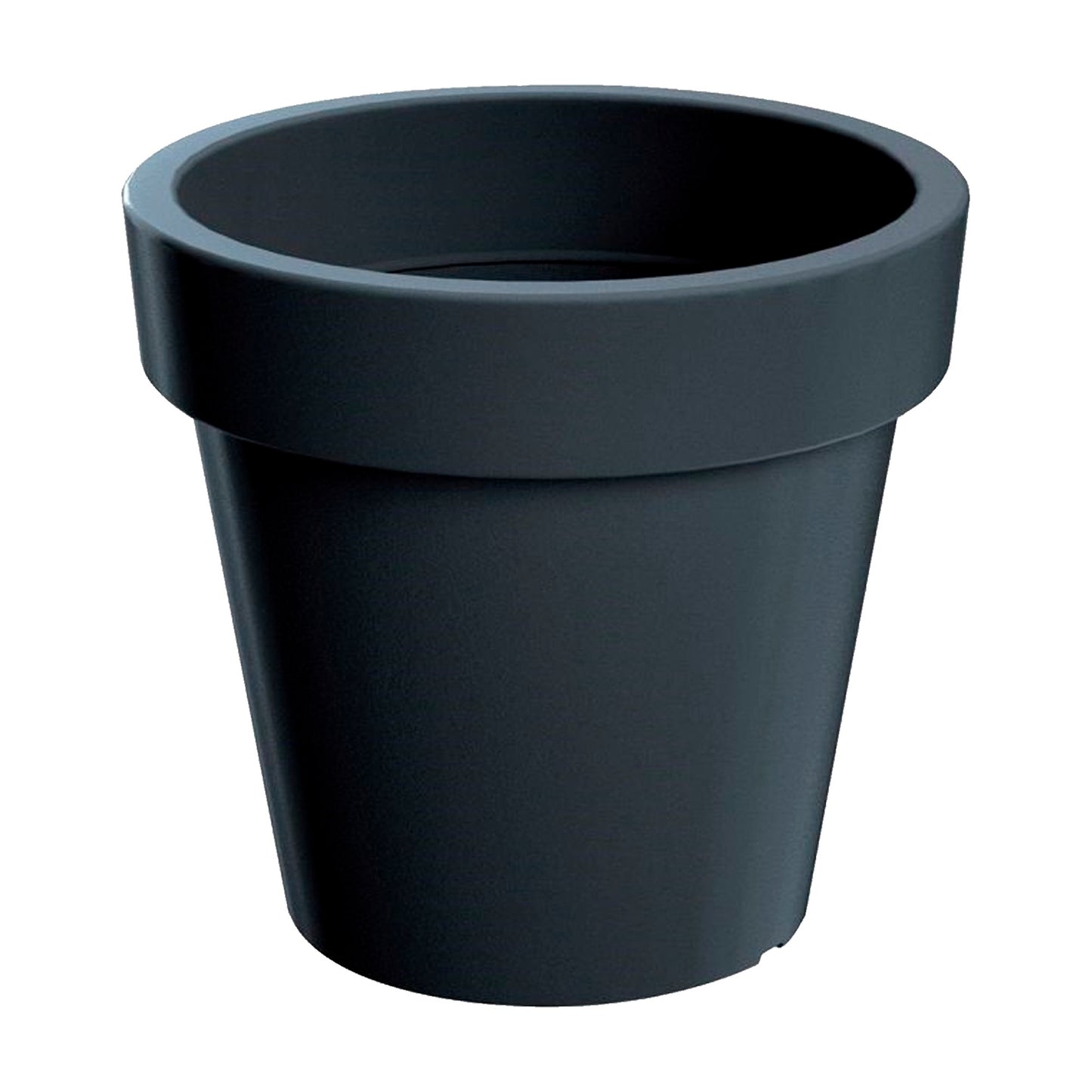 Maceta Lexo Round 92l., Dimensiones (mm) 600x600x550, Color Antracita
