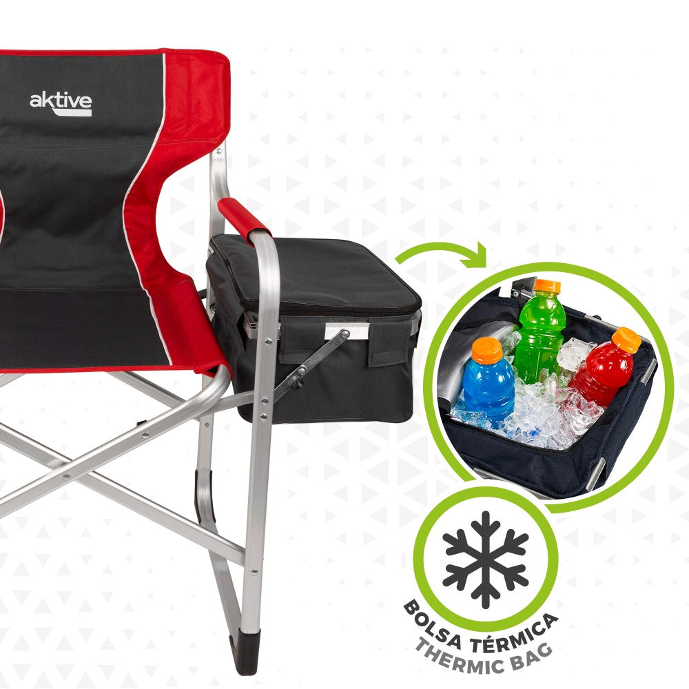 Silla Camping Director C/mesa Y Bolsa Térmica Aktive_3
