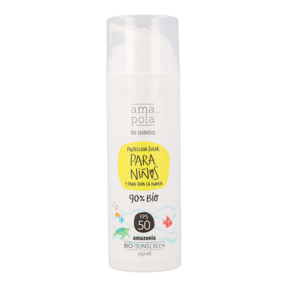 Protetor Solar Infantil Amazonia Amapola FPS 50 125 ml