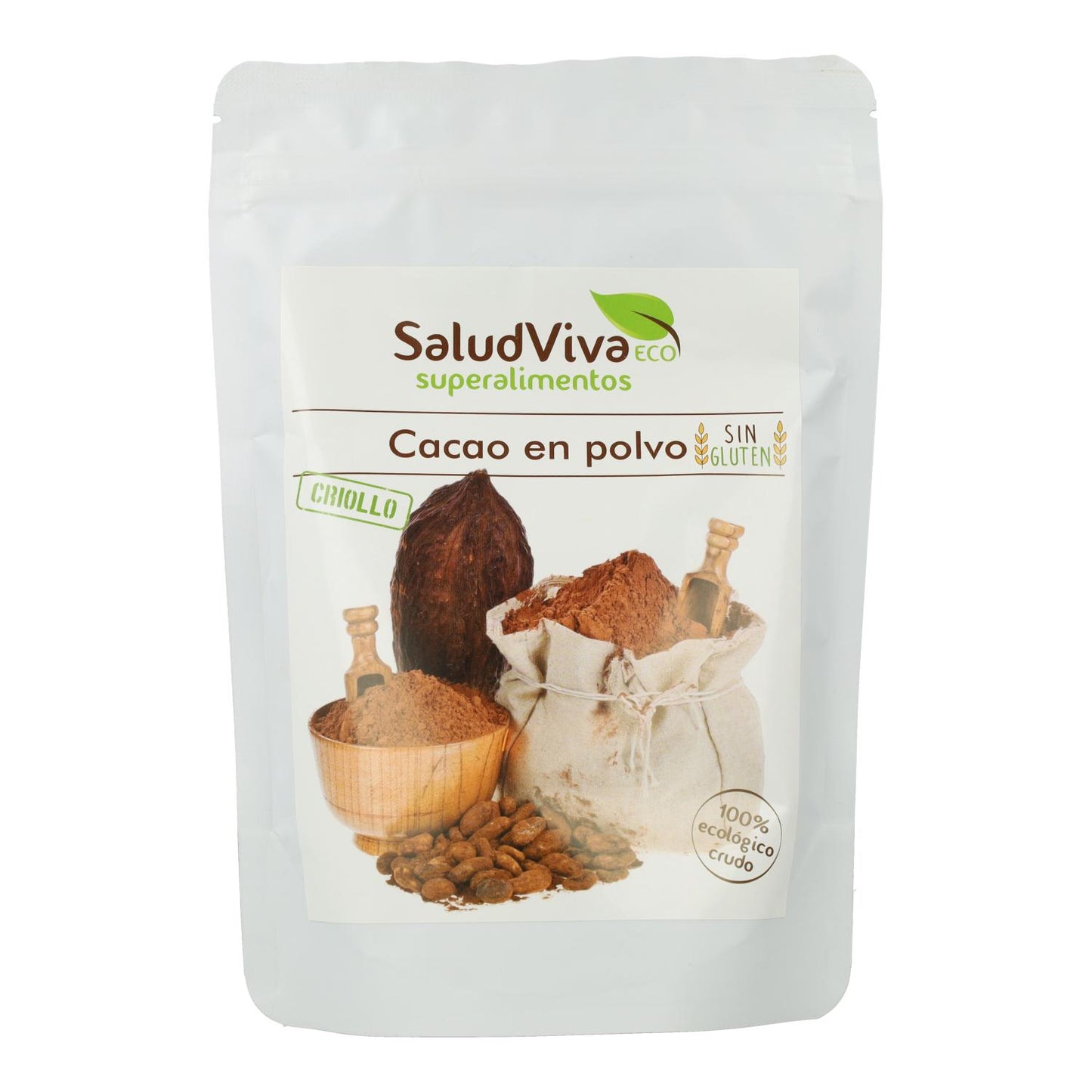 Cacau em Pó Biológico 250 g, Salud Viva