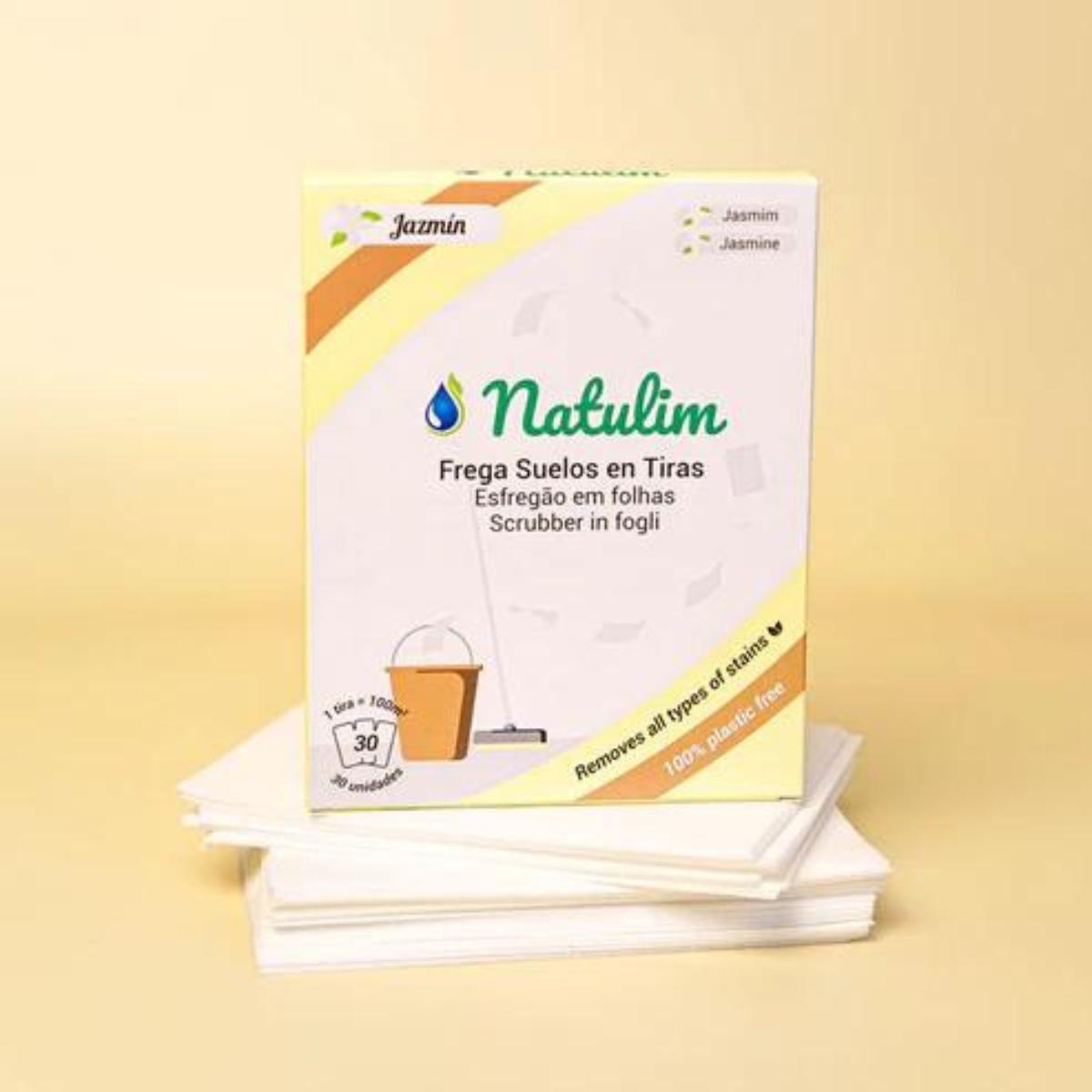 Tiras de limpeza de pavimentos Eco Natulim 30 unidades