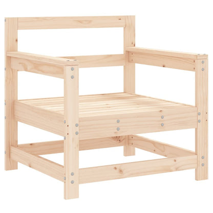 Vidaxl Juego De Muebles De Jardín 7 Piezas Madera Maciza De Pino_4