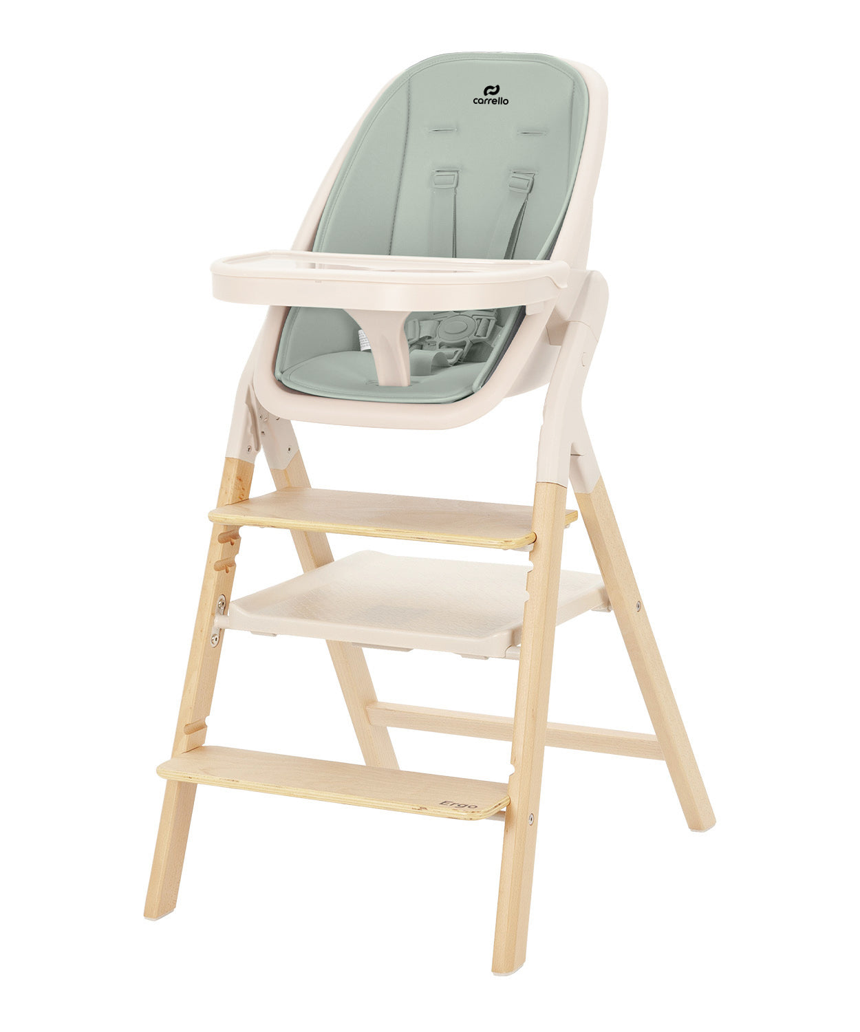Carrello Trona Evolutiva Para Bebé Ergo 4en1 Elora Green_1