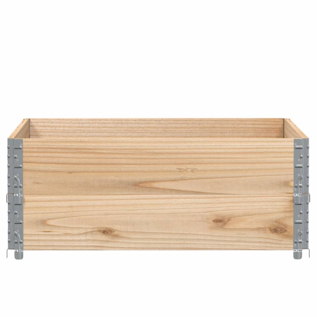 Jardinera De Madera Maciza De Pino 100x100 Cm_2