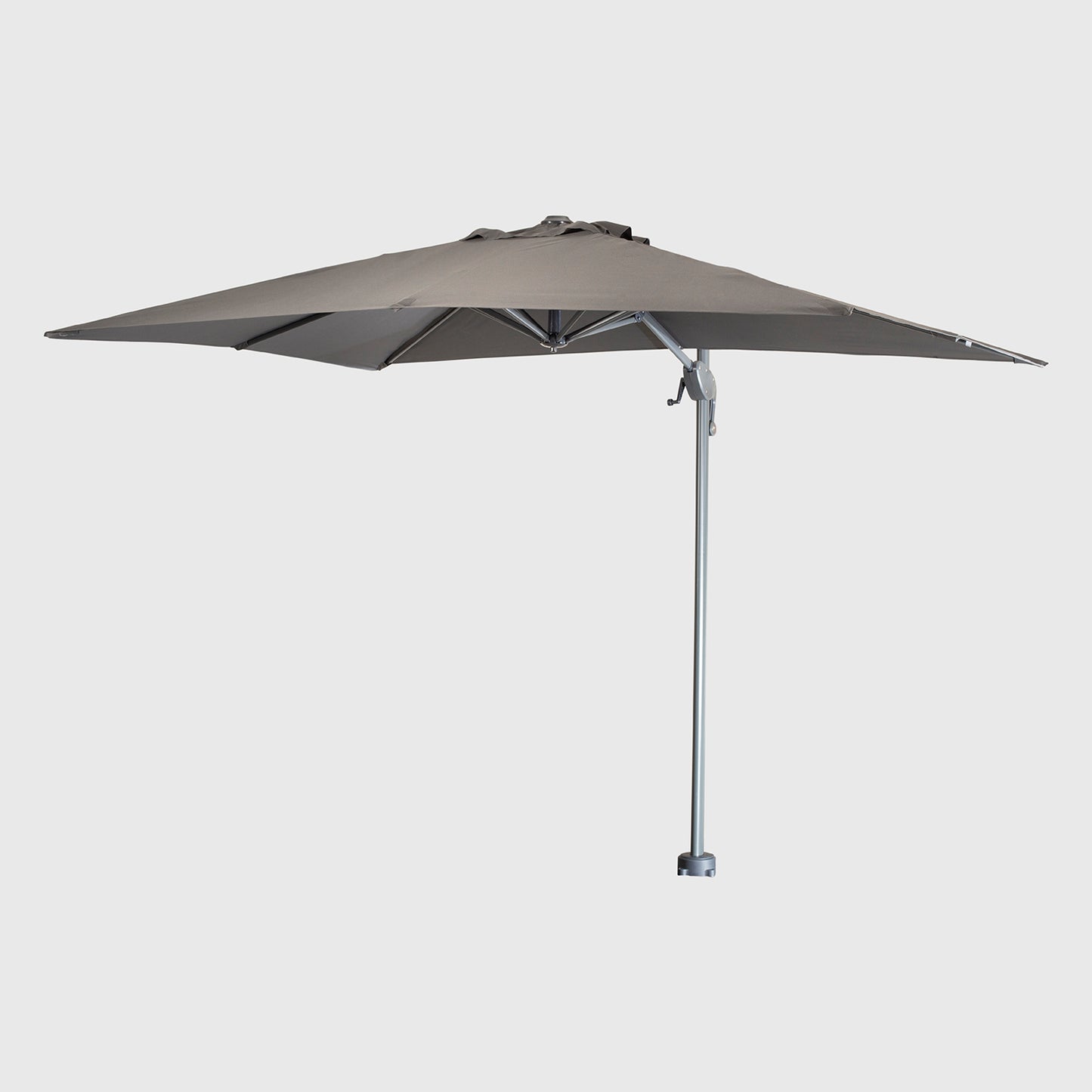 Parasol De Jardín Descentrado Con Mástil Lateral, Rectangular 200x300 Cm, Inclinable Y Giratorio 360 Grados Con Manivela, No Incluye Base De Parasol_2