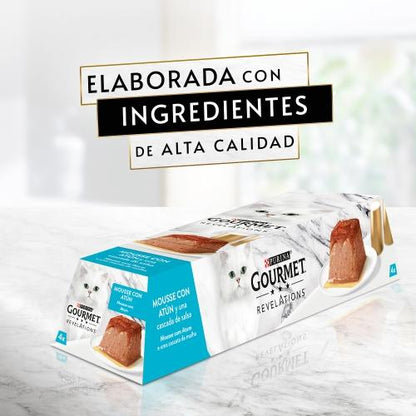 Embalagem de 6 x Mousse de Atum GOURMET REVELATIONS (4 x 57 g)
