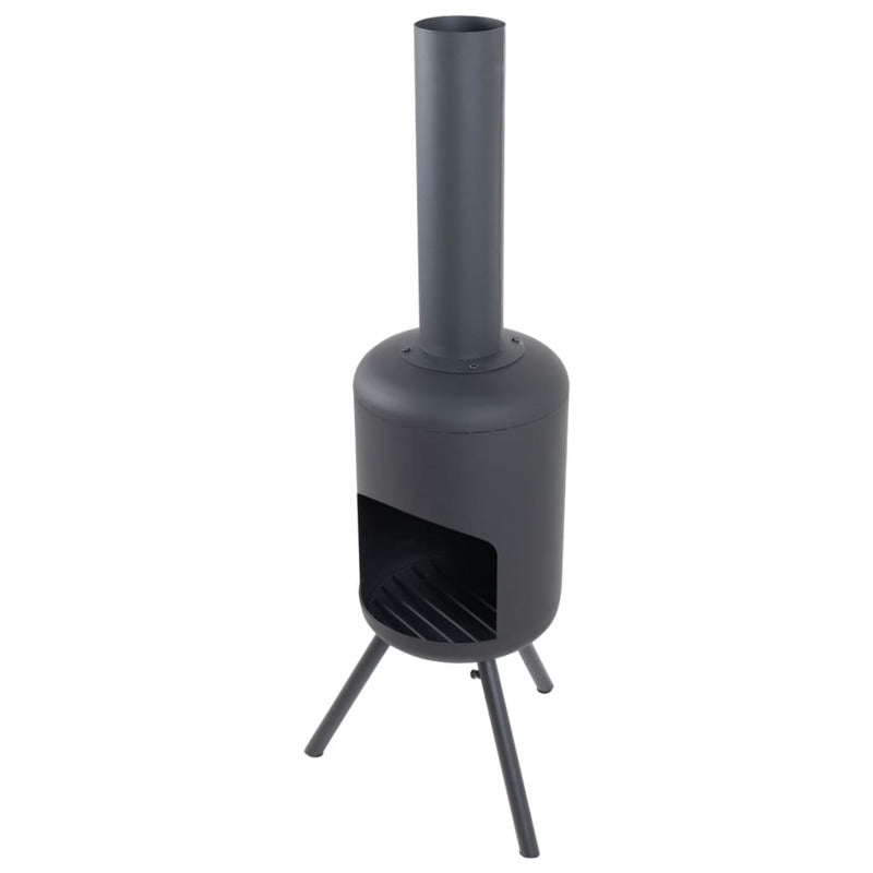 Redfire Chimenea De Jardín Fuego Pequeña Negra_2