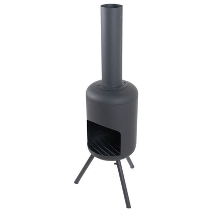Redfire Chimenea De Jardín Fuego Pequeña Negra_2