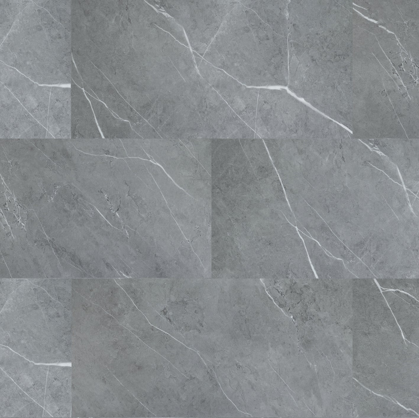 Aqua Click Tiles Xl - Paneles De Pared A Prueba De Agua Y Panel De Sueloe  - Hawick Xl - Gris - 5 Paneles (2,26m²)_1