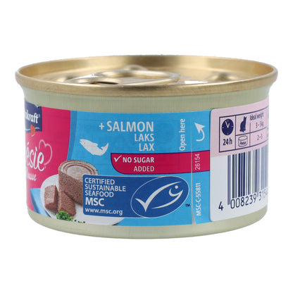 Mousse de salmão Vitakraft Latita Poésie 85 g de ração húmida para gatos