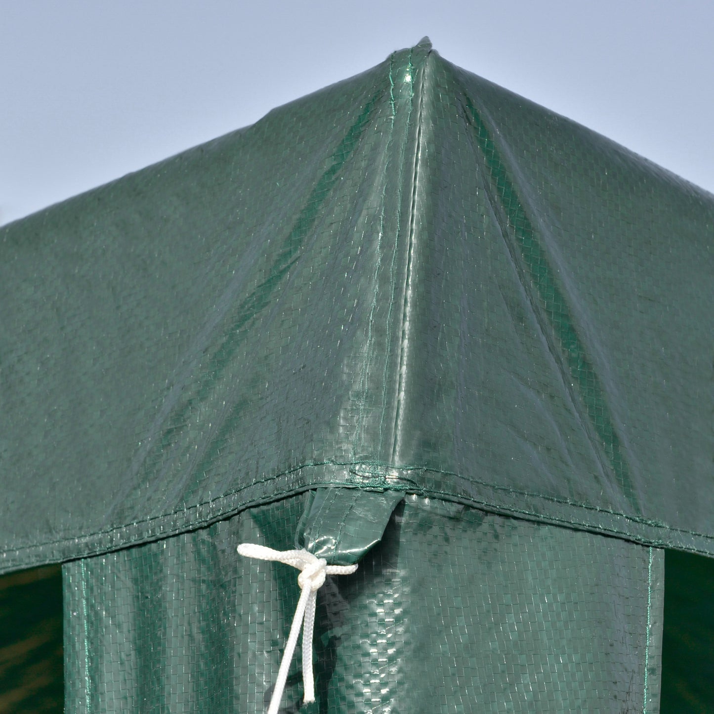 Outsunny Carpa Desmontable 3x3 M Con 4 Orificios De Drenaje Y Marco De Acero_3