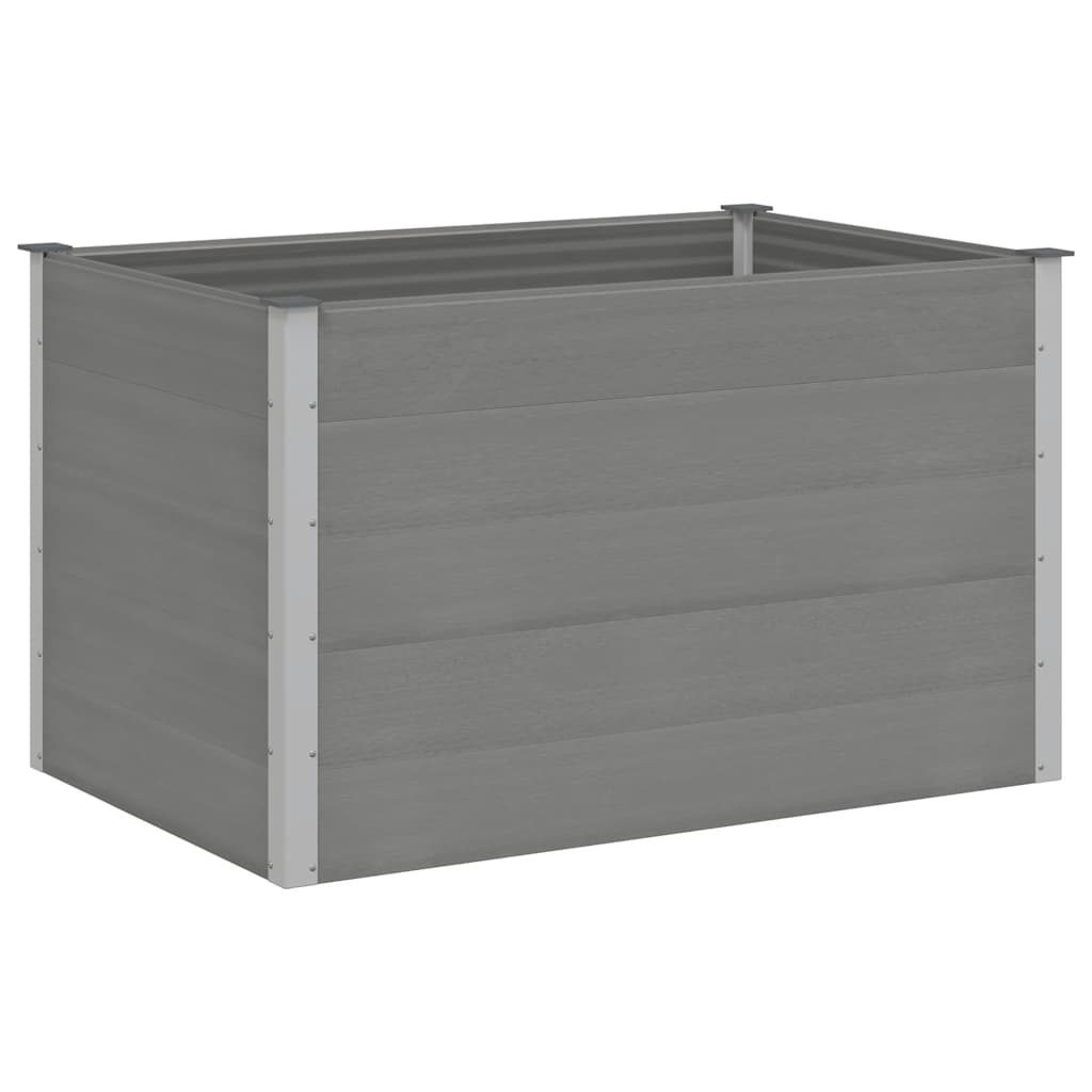 Arriate De Wpc Gris 150x100x91 Cm_0