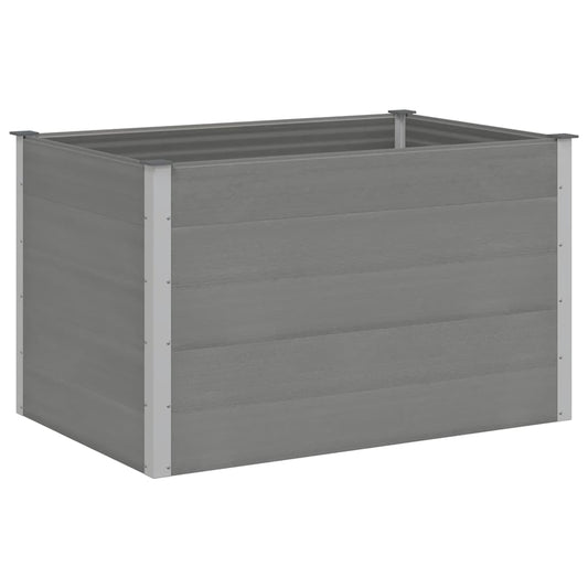 Arriate De Wpc Gris 150x100x91 Cm_0