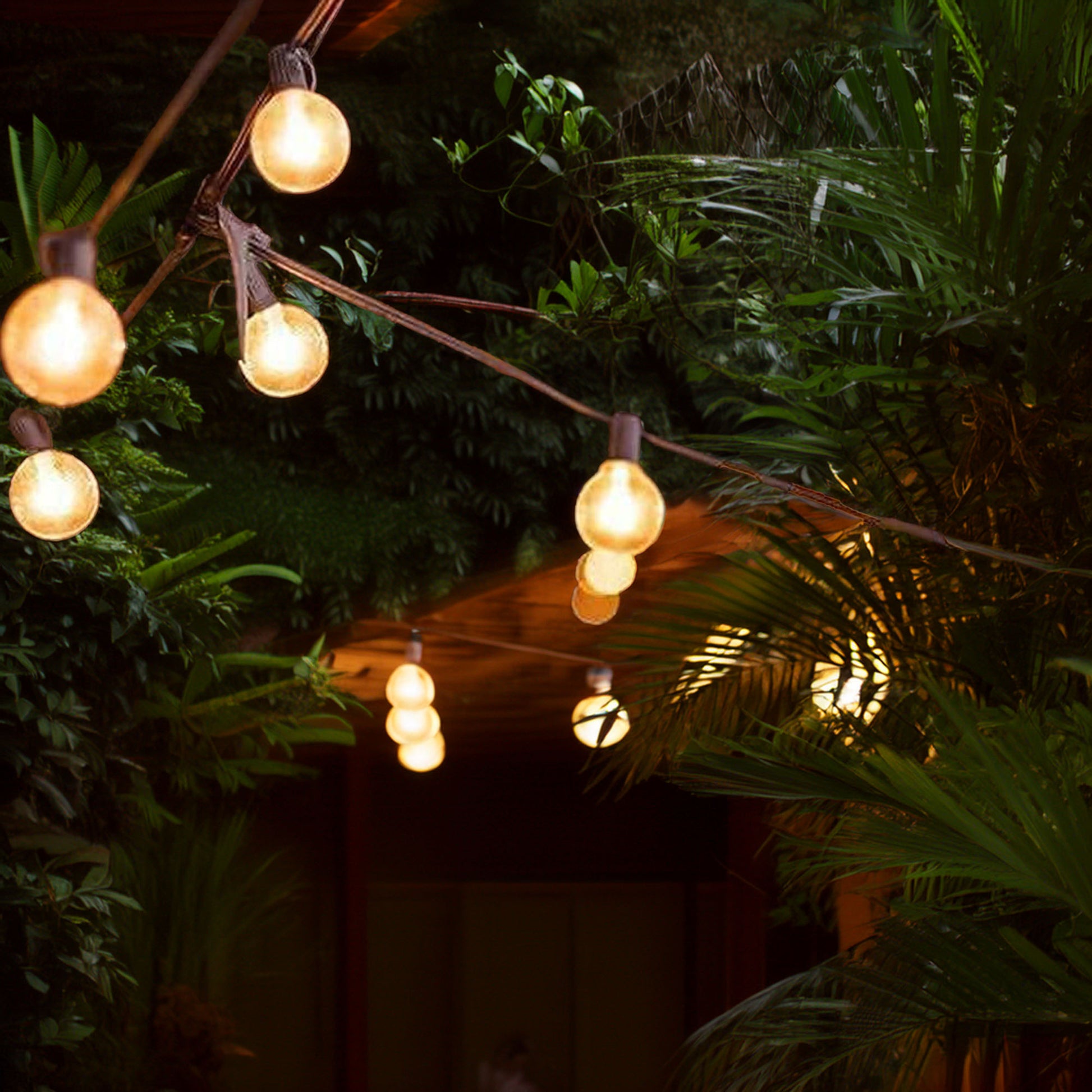 Well Home Set De 20 Luces Blancas Cálidas De Fiesta Solar Con Panel Led Grises_2