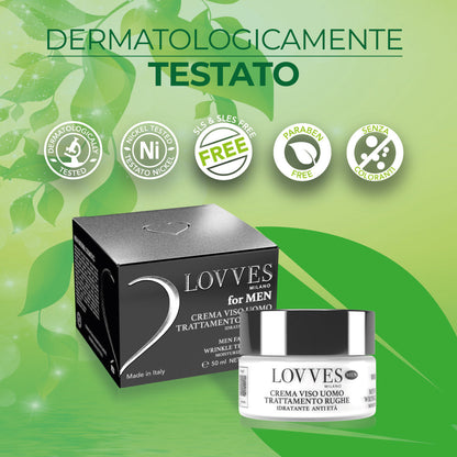 Lovves Crema Facial Antiarrugas Para Hombre_5
