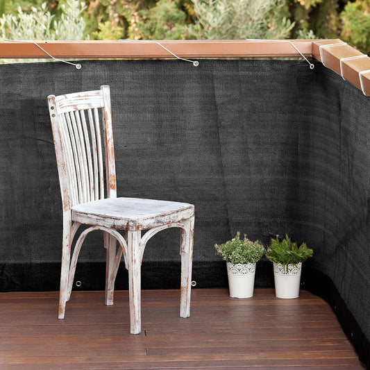 Tela de varanda Easy Antracite 0,9x5 m Nortene