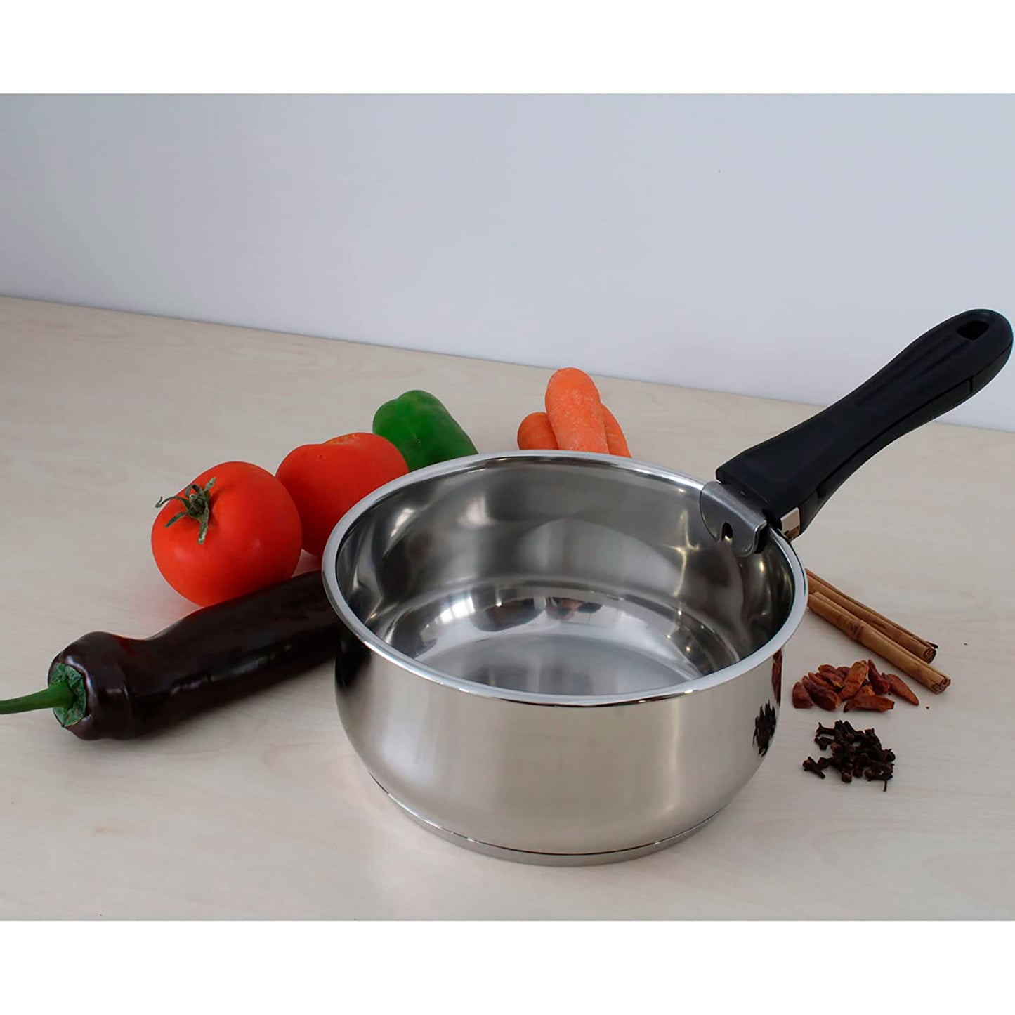 Batería De Cocina Acero Inoxidable 24 Piezas, Inducción, Asa Extraíble, Tapas Inox, Apilable Callaway Frankfurt, Acero Inoxidable_3