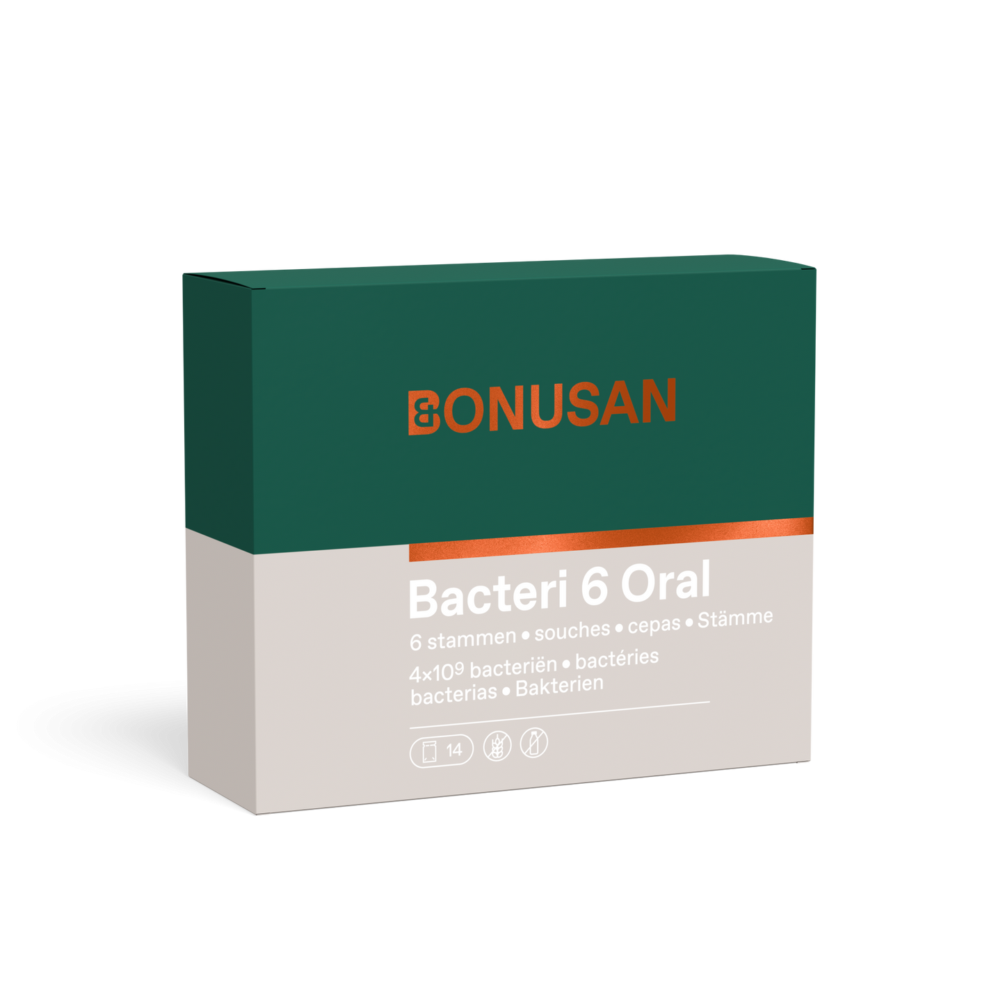 Bacteri 6 Oral Bonusan 14 saquetas