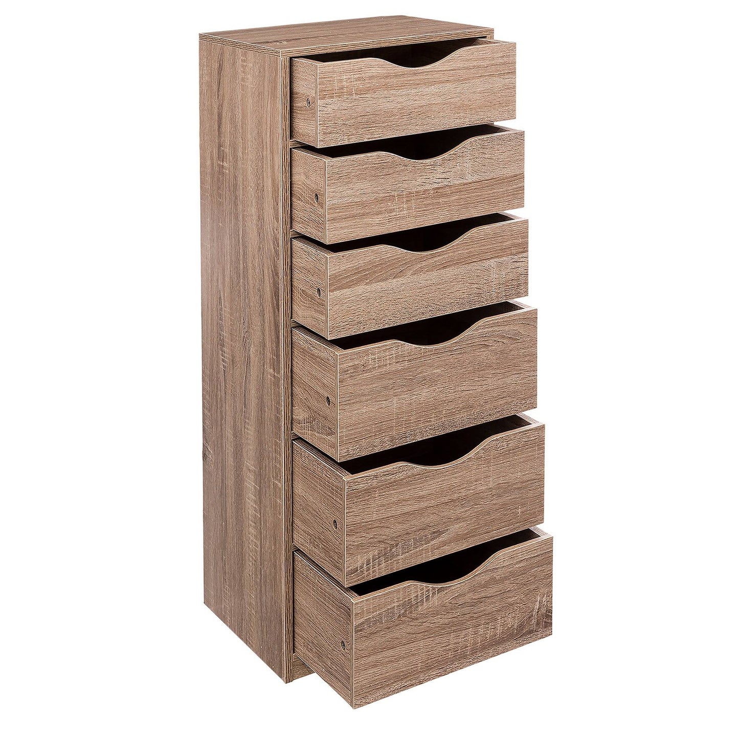 Well Home Torre De Almacenamiento Con 6 Cajones 33x38x100cm_0