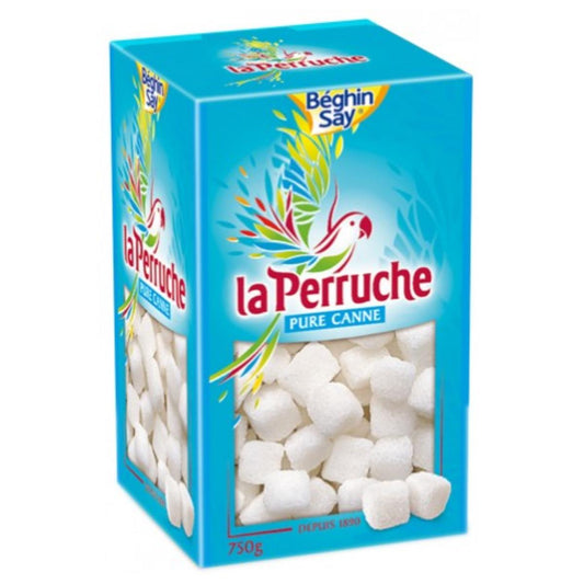 La Perruche Cubos de açúcar branco irregulares Béghin dizem 750 g