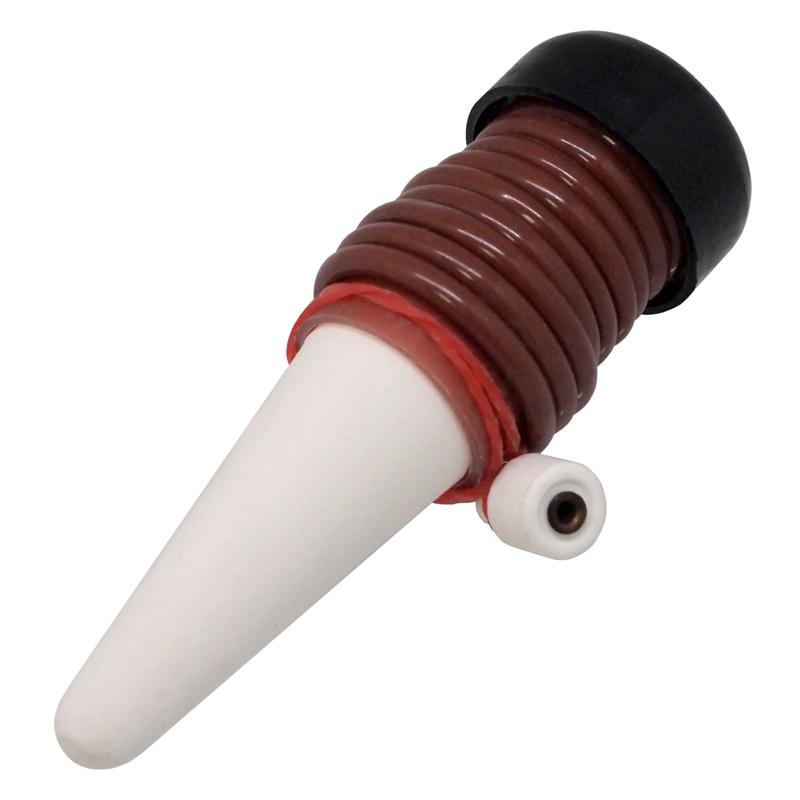 Cones de irrigação em cerâmica para vasos de flores, 4 unidades, Aquacontrol