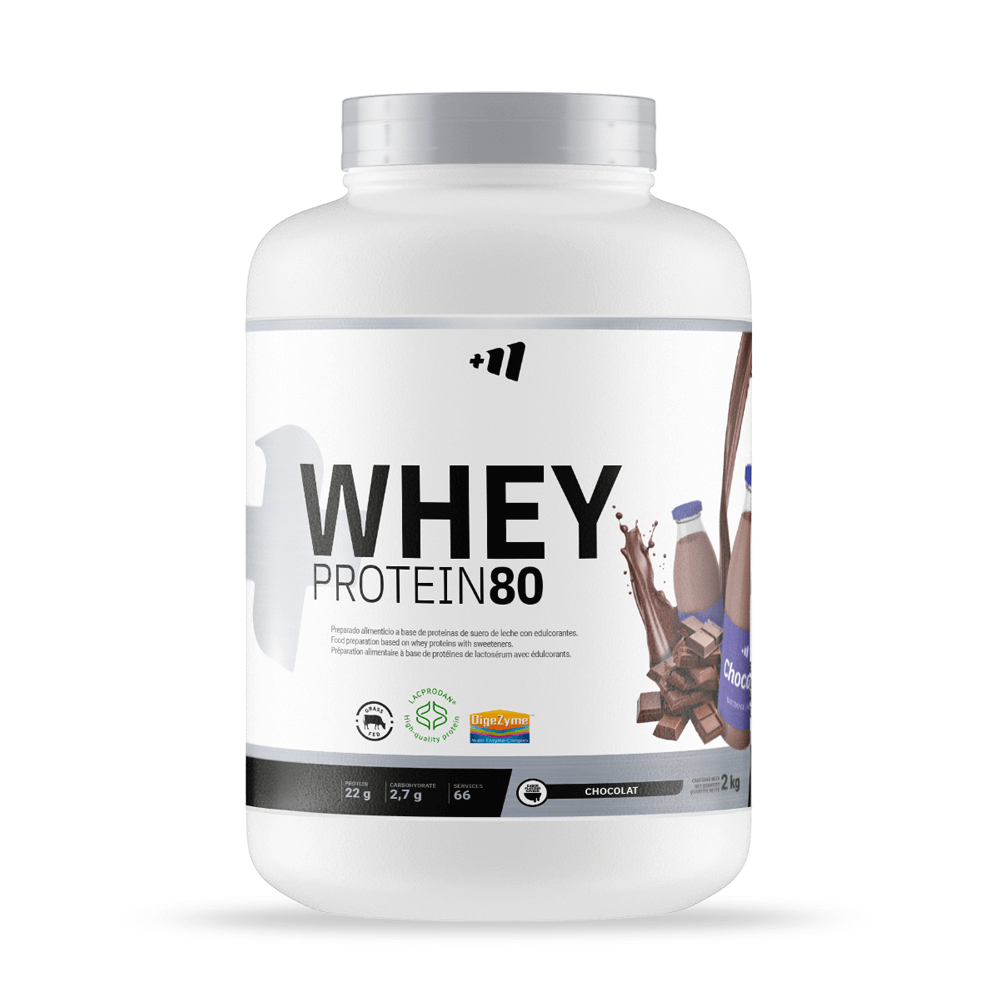 Whey Protein80 - 2 Kg - Batido Chocolat - Aumenta La Masa Muscular - Masmusculo_0
