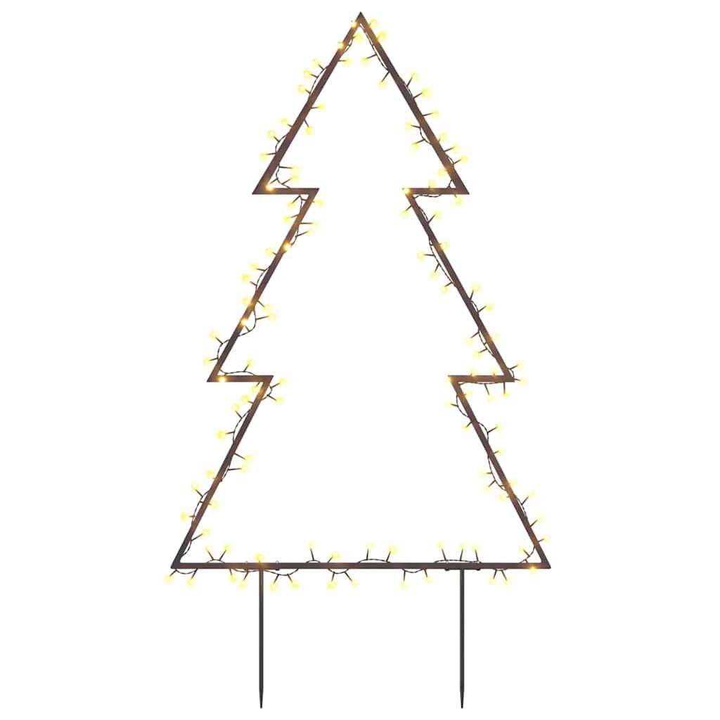 Vidaxl Árbol De Navidad Luces Decorativas Con Estacas 115 Led 90 Cm_0