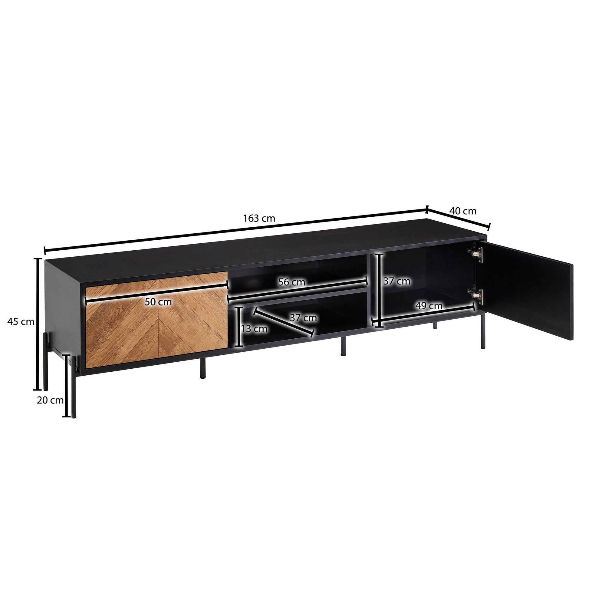 Mueble De Tv Sólido Y Duradero Modelo Wl6.580_3