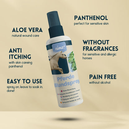 Spray Para Heridas Para Caballos - Nimo - 125 Ml_2