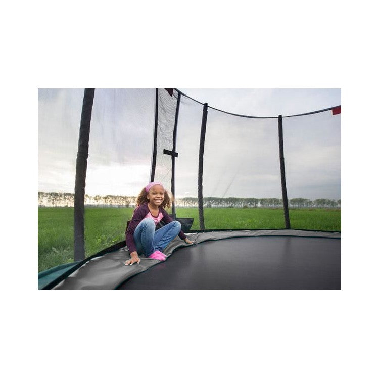 Cama Elastica Berg Inground Champion 430 + Red Deluxe Negro Safety Net Deluxe Xl._1