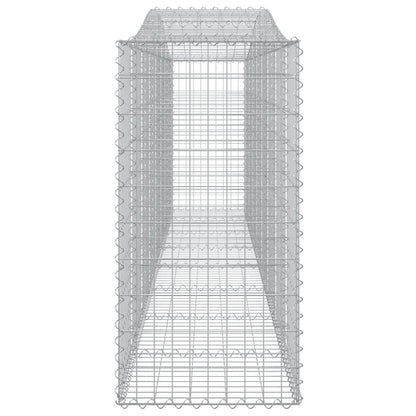 Cestas De Gaviones 15 Uds Forma De Arco Hierro 400x50x100/120cm_4