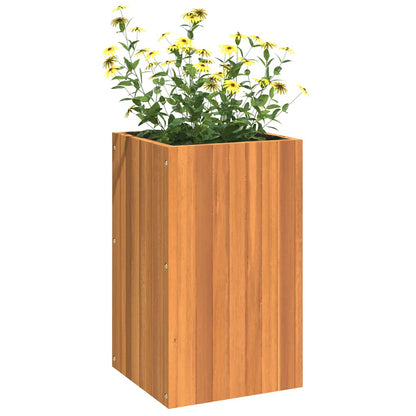 Jardinera De Madera Maciza De Acacia 35x35x60 Cm_3