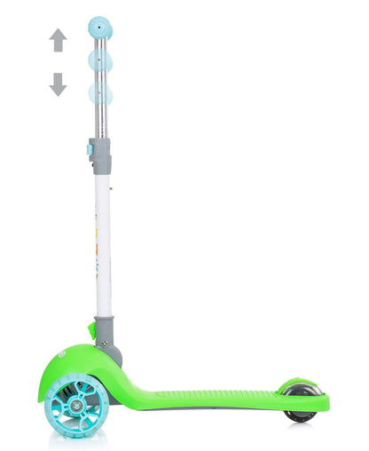 Patinete Plegable Funky Blue Green_2