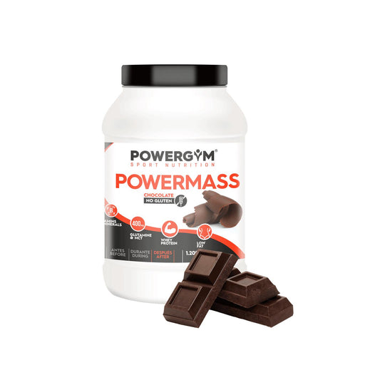 Powergym Protein + Powermass Chocolate Hidratos de Carbono